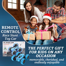 NEW UPGRADED REMOTE CONTROL STUNT CAR - BLUE