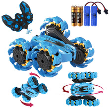 NEW UPGRADED REMOTE CONTROL STUNT CAR - BLUE