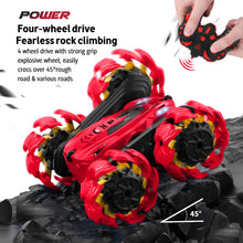 NEW UPGRADED REMOTE CONTROL STUNT CAR - RED